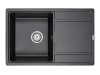 Кухонная мойка Paulmark FLUGEN 50-780 PM217850-BL 80х50 цвет черный